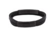 Armband leder met RVS
