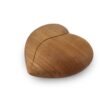 Houten keepsake Urn hart