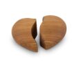 Houten Urn keepsake Hart