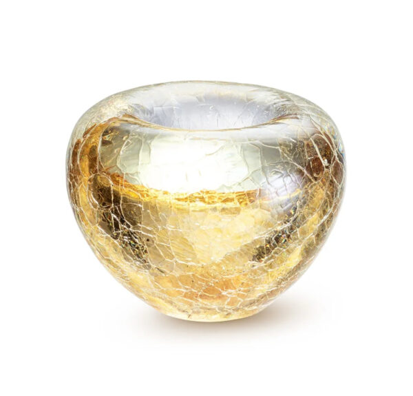 Tealight krakele gold