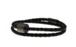 Gevlochten lederen armband Tadblu in diverse kleuren