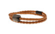 Gevlochten lederen armband Tadblu in diverse kleuren