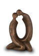 Keramische urn brons Onze sterke liefde