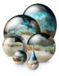 Elan Line urn turquoise