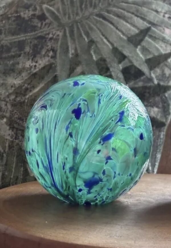 Bulb glazen urn