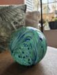 Urn Bulb Turquoise, Blue, Green & White