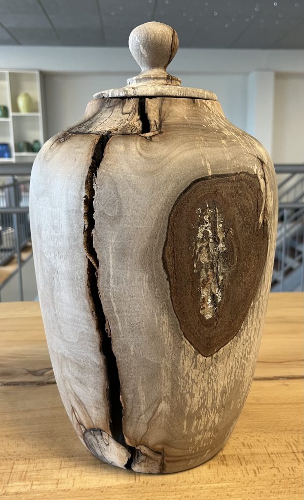 Houten urn zhennan hout