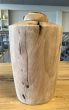 Handgemaakte Houten Urn Peer